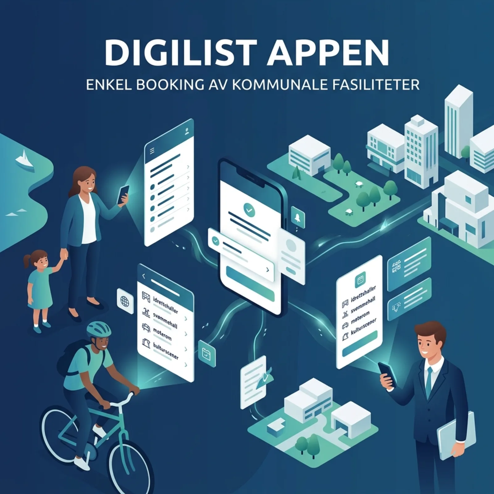 Forespørsel og chat — leietaker og utleier i Digilist